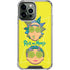 Adult Swim Rick and Morty Rick and Morty Portal Eyes iPhone 15 Pro Max Clear Case